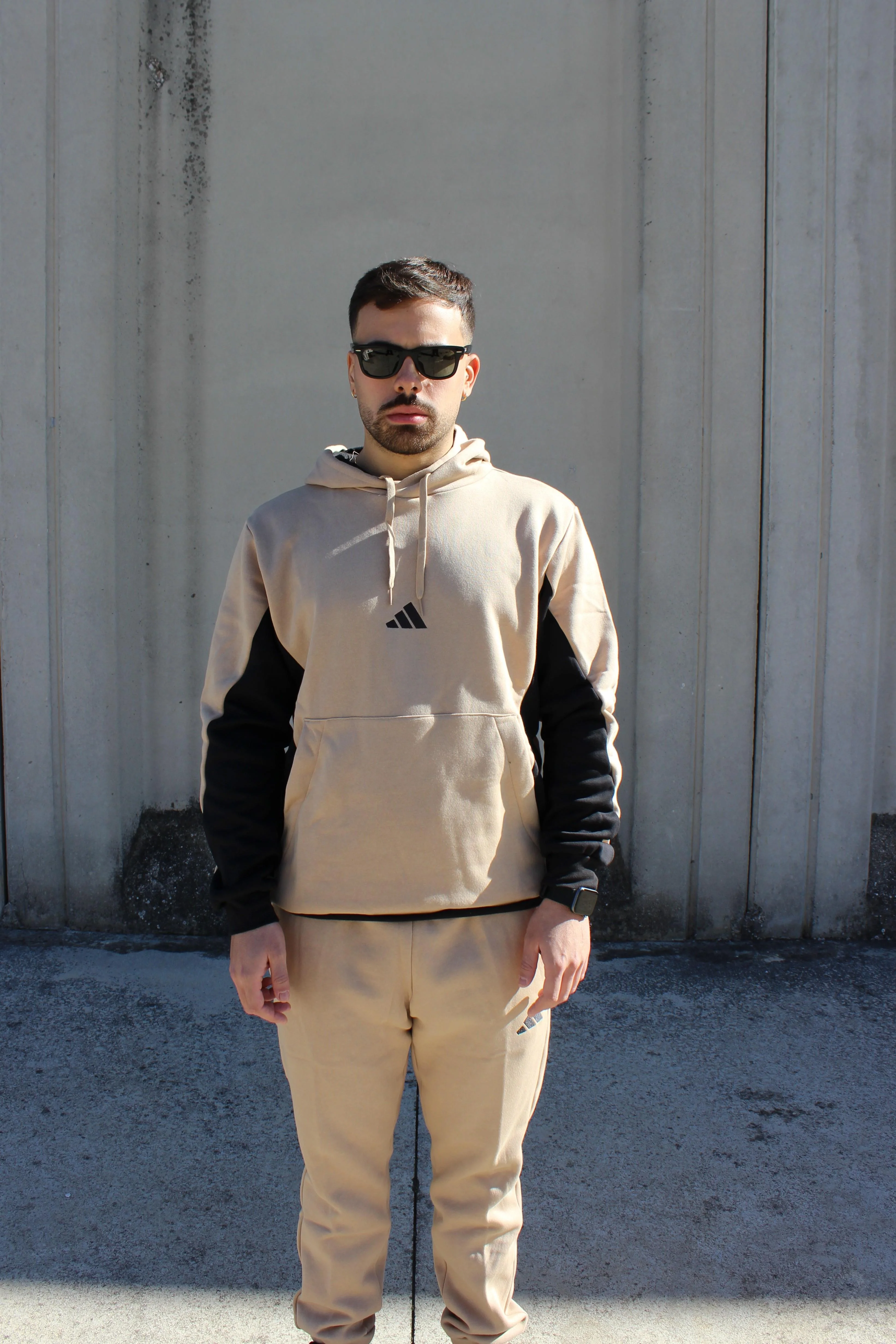 Adidas Tuta da Uomo Fleece Colorblock - Image 2
