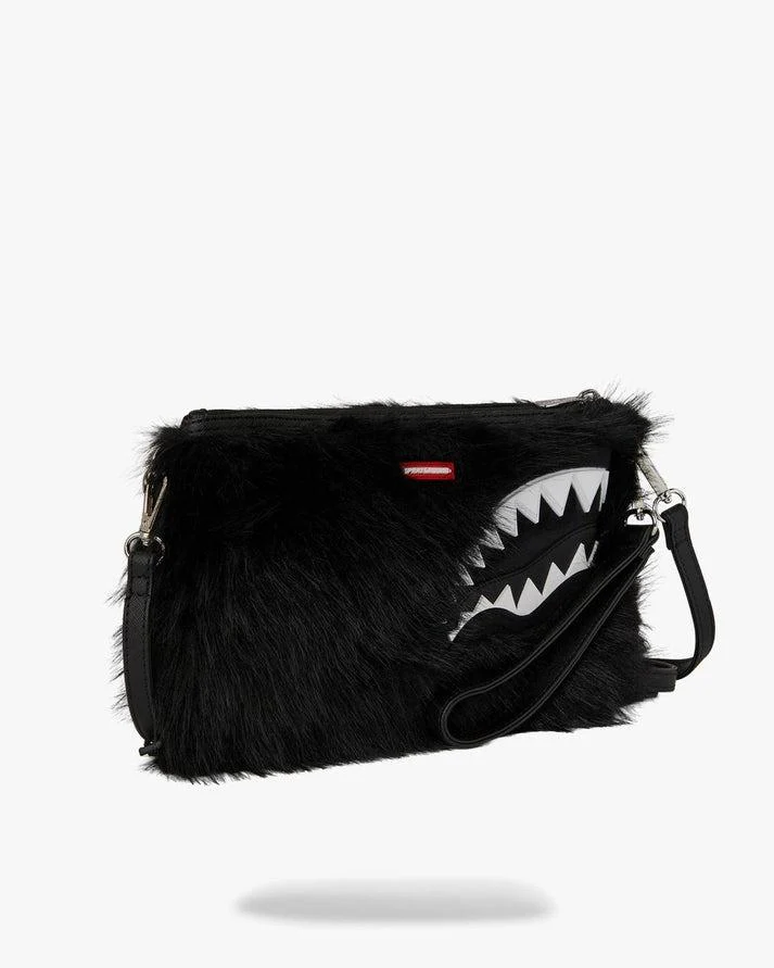 Fur Cray Black Crossover Clutch - Image 2