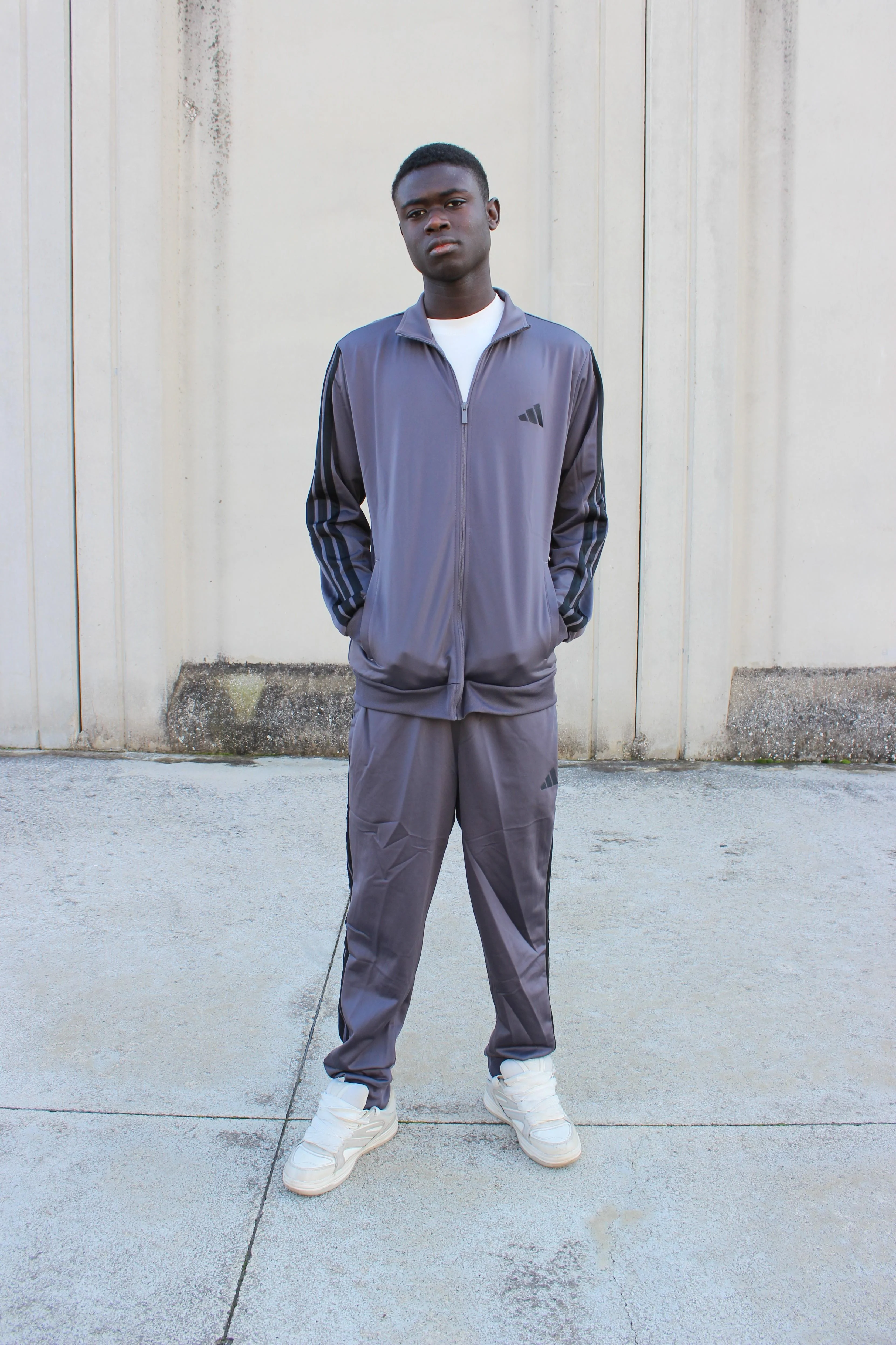 Tuta sportiva Basic 3 Strisce Tricot Track Suit