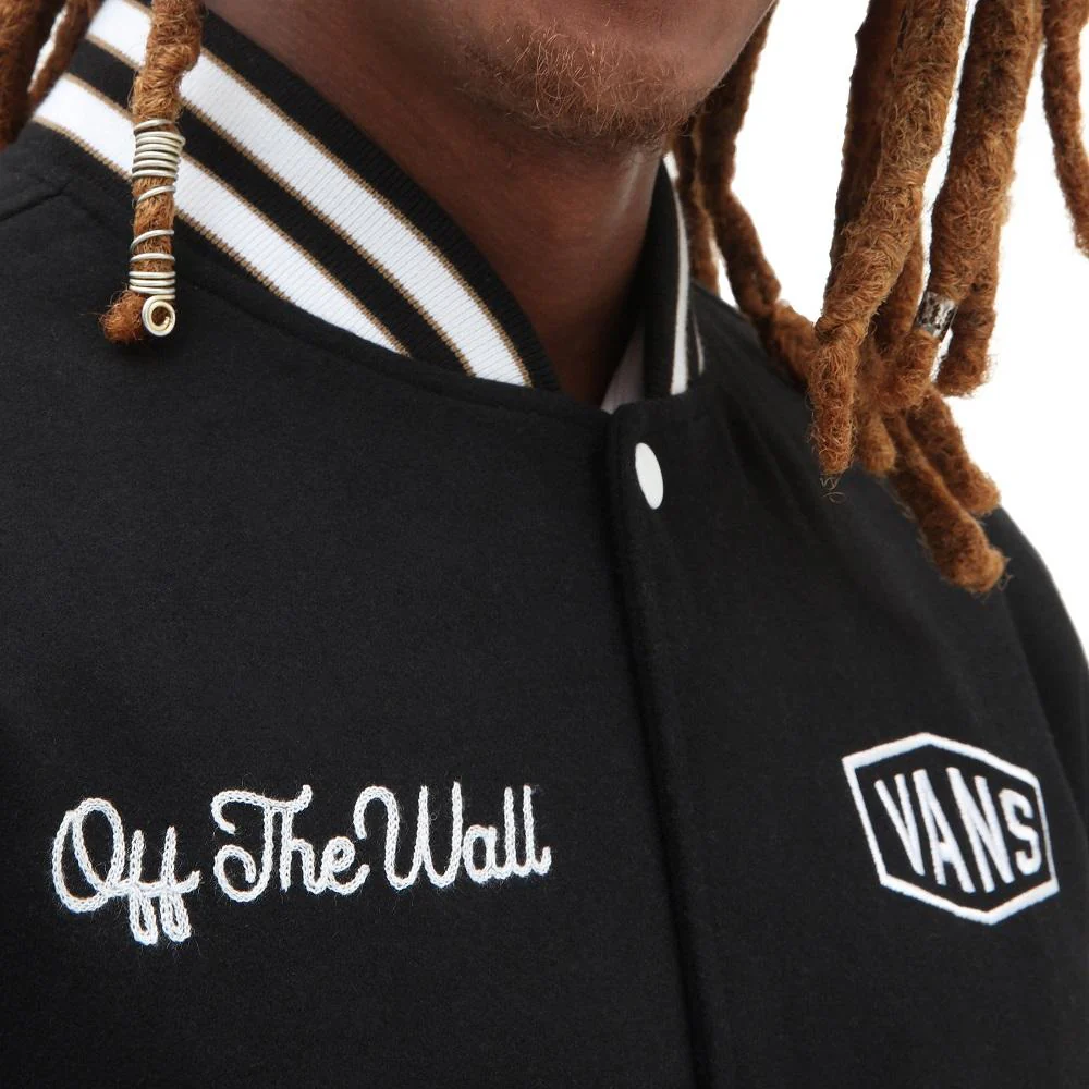 Checkerboard Research Varsity Jacket - Image 3